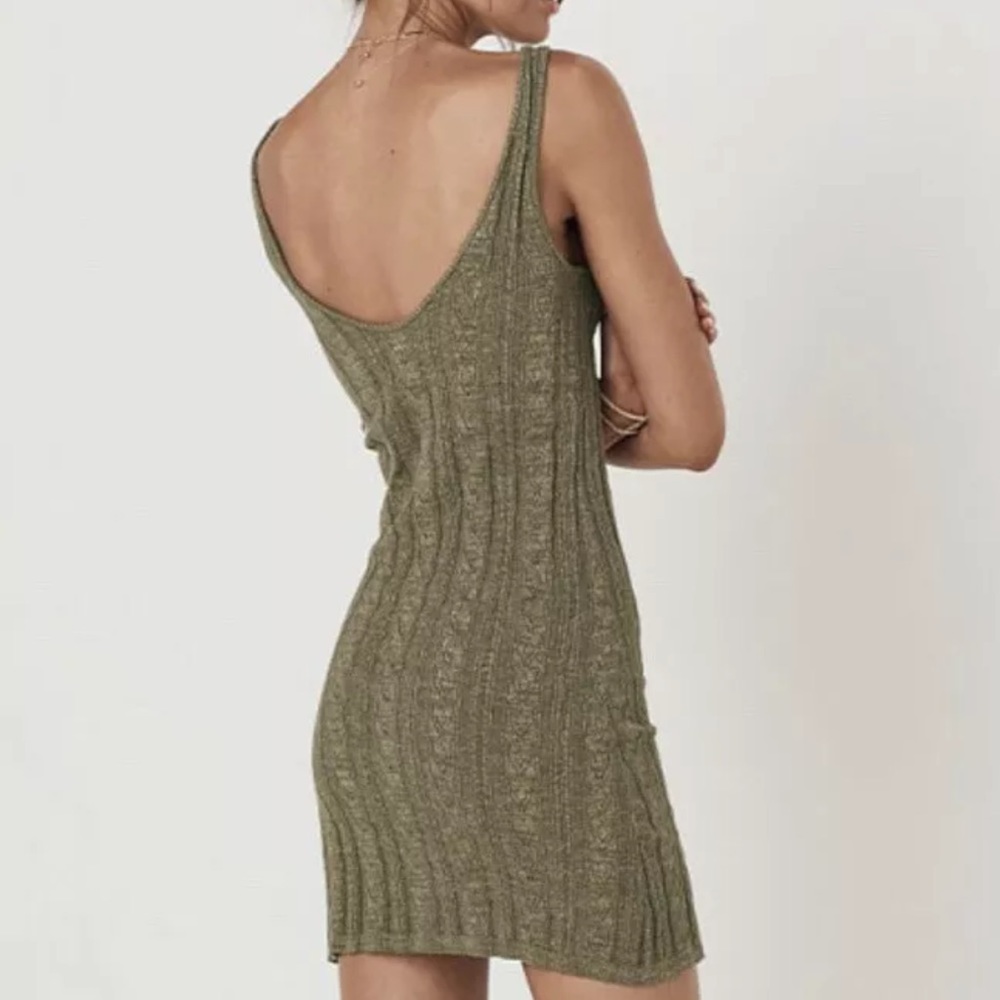 SOLD OUT🔖Spell & The Gypsy Frenchie Rib Mini Dress - Picture 4 of 10